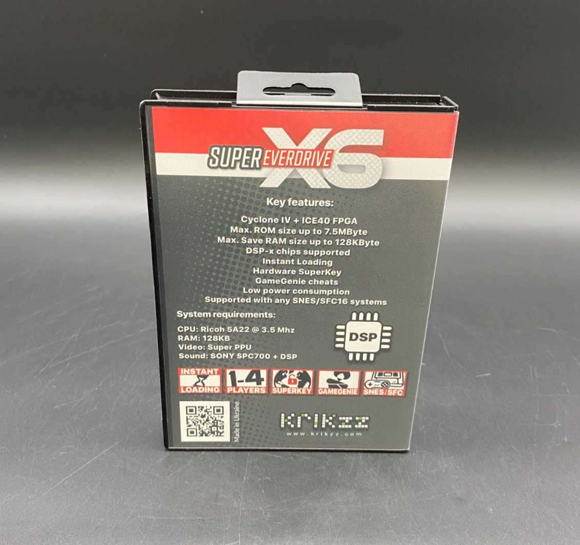 Krikzz Super EverDrive X6 (Super Nintendo Entertainment System, SNES)