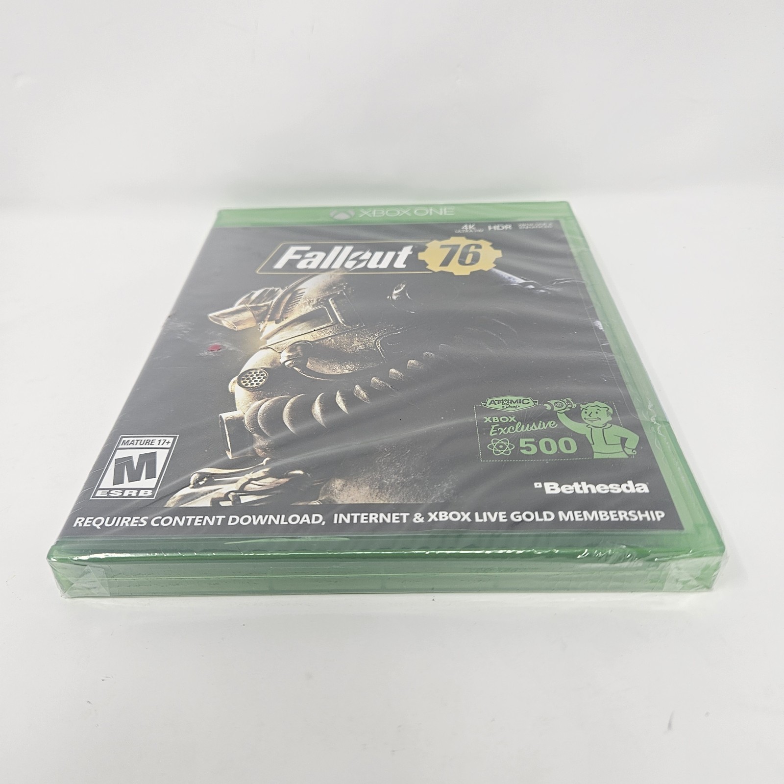 Fallout 76 Xbox One Brand New Factory Sealed 4K UHD HDR Xbox One X Enhanced