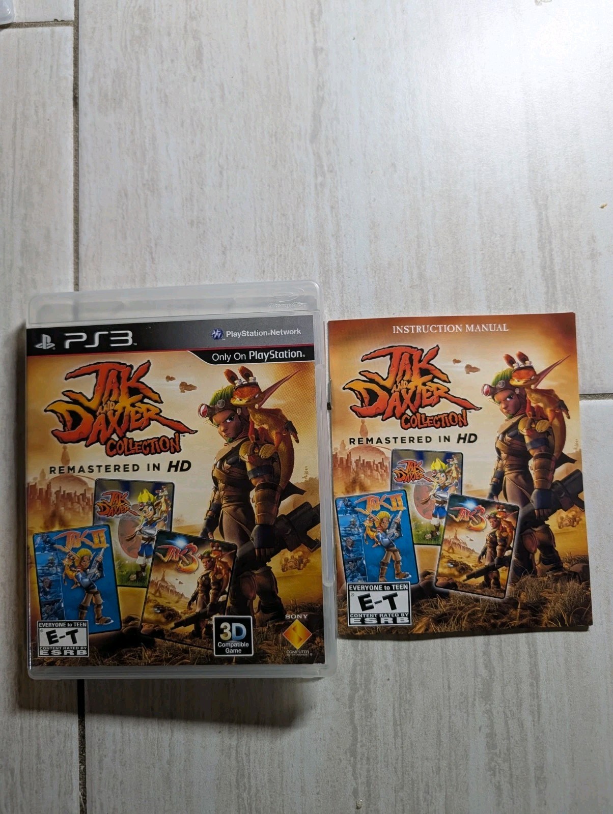 Jak and Daxter Collection Sony PlayStation 3 Complete In Box CIB PS3