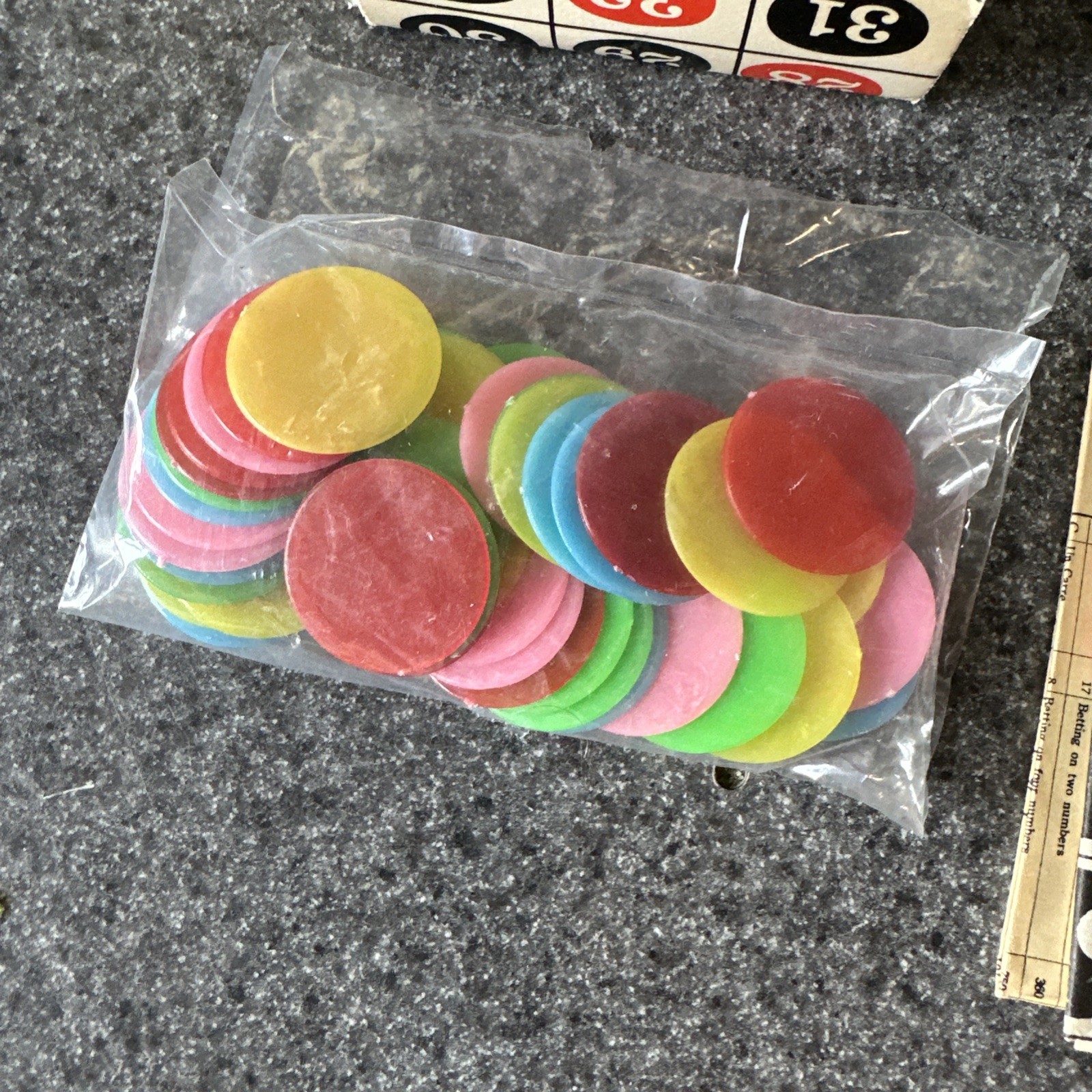 Vintage Mini Roulette Wheel Game With Chips, Instructions And Board Hong Kong