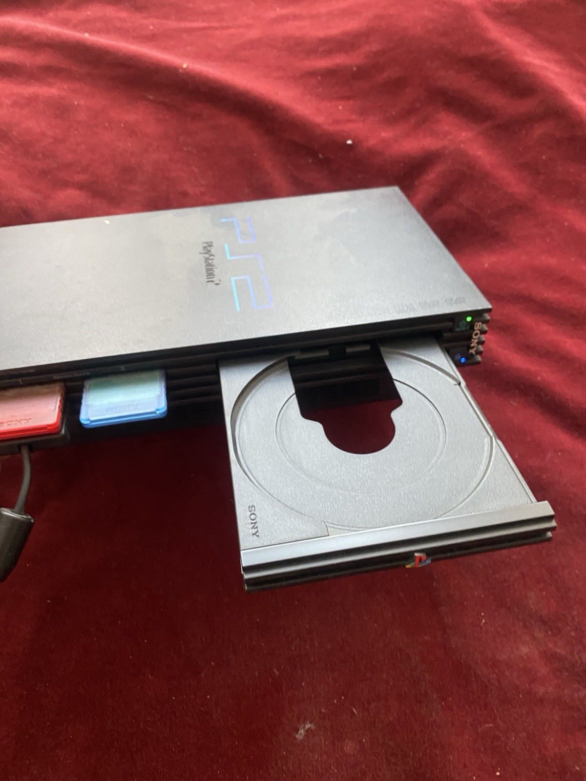 Sony PlayStation 2 PS2 Slim Console Complete. Tested Working