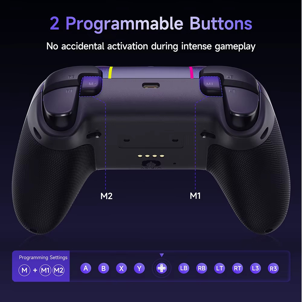 Easysmx X05 Pro Bluetooth Gamepad Controller for PC, Phone, Switch, TV, Steam