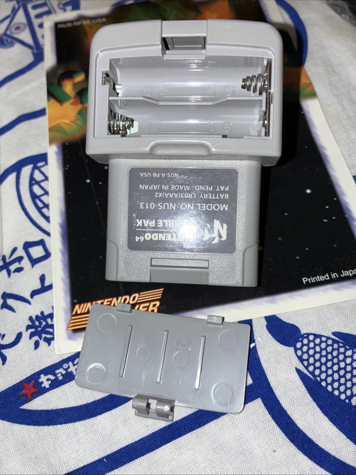 Star Fox 64 N64 Big Box CIB Complete W/ Rumble Pak Inserts Authentic