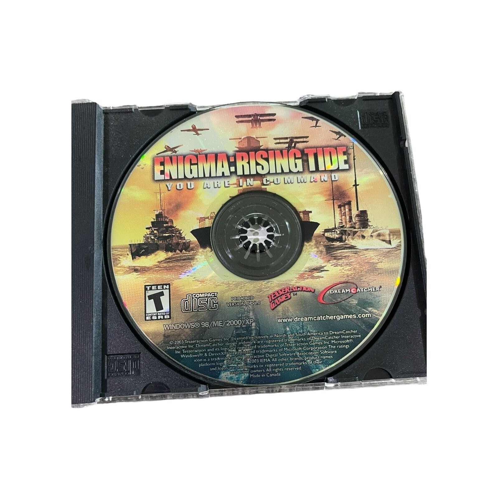 Enigma: Rising Tide PC Game *RARE* Windows 98 / ME / 2000 / XP NO MANUAL