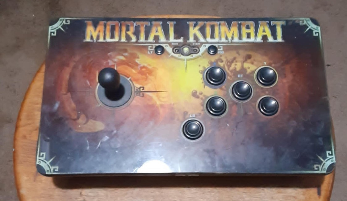 Xbox 360 Mortal Kombat Arcade Fight Stick NO ATTACHMENTS OR DISK, UNTESTED