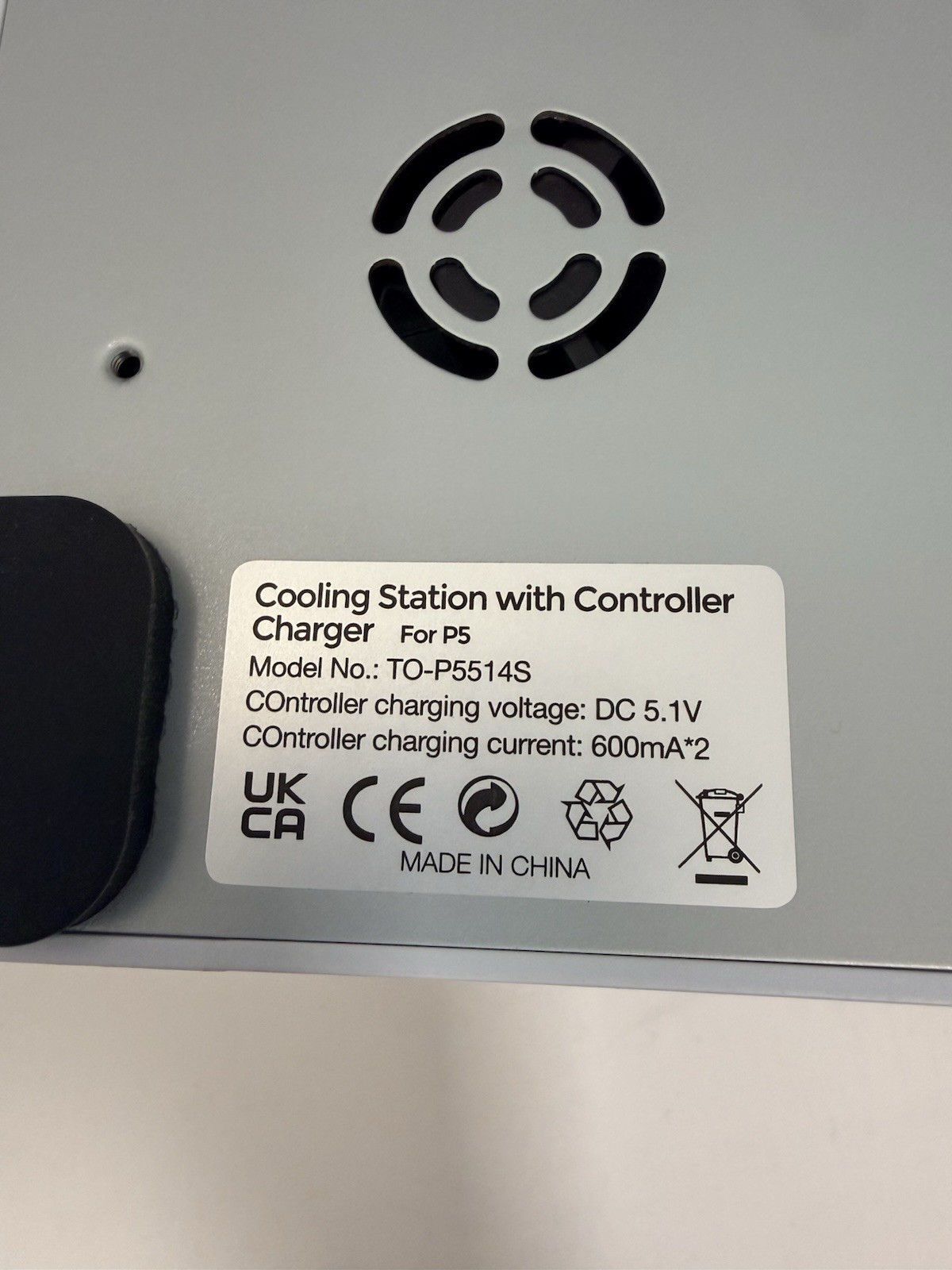 Ps5/Slim/Pro Wall Mount Kit with Cooling Fan & Charging Station, PS5 Shelf Float