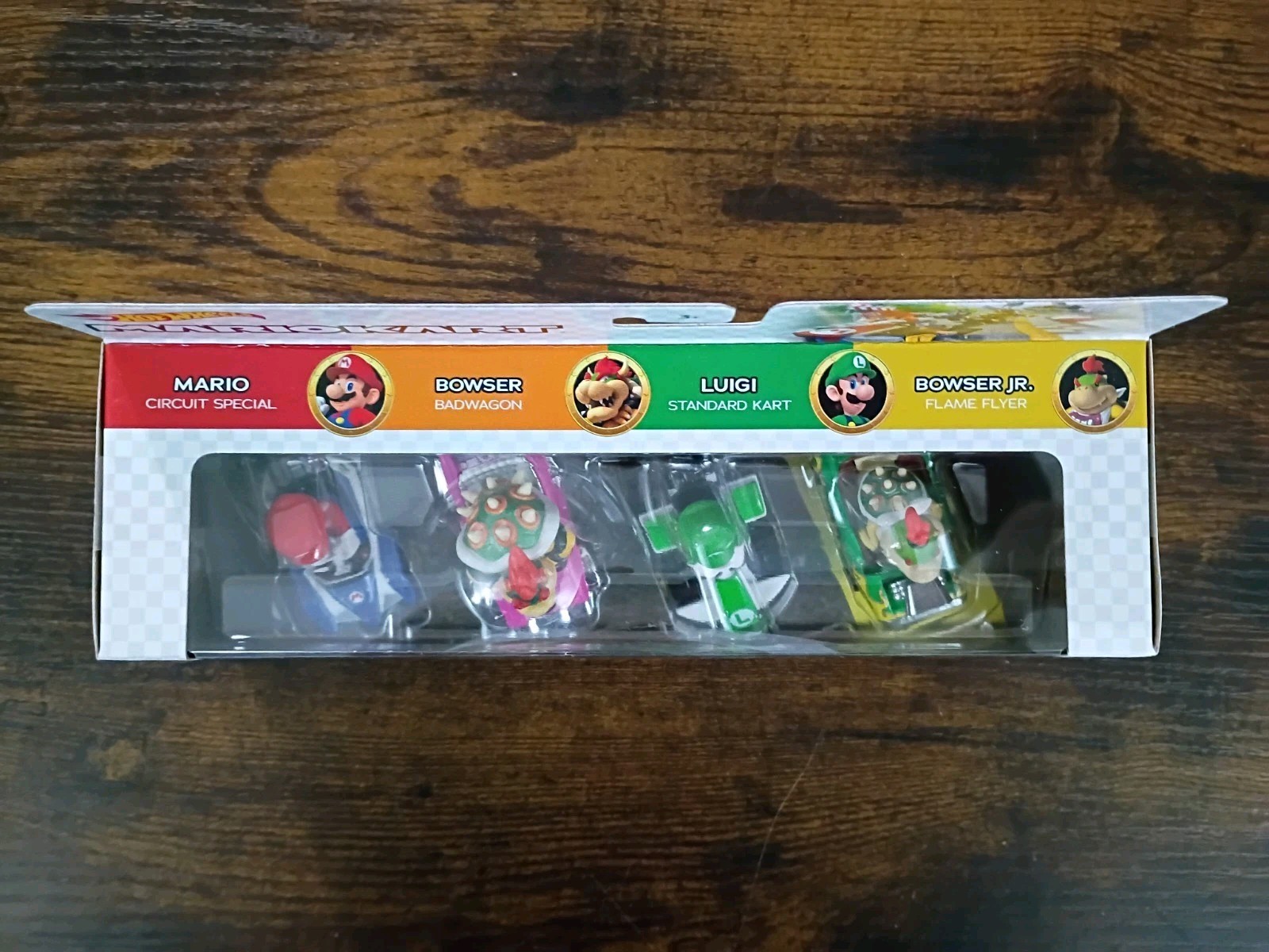 *FREE SHIP* 12-PK SUPER MARIO KART Hot Wheels Rosalina Bowser Jr Orange Shy Guy