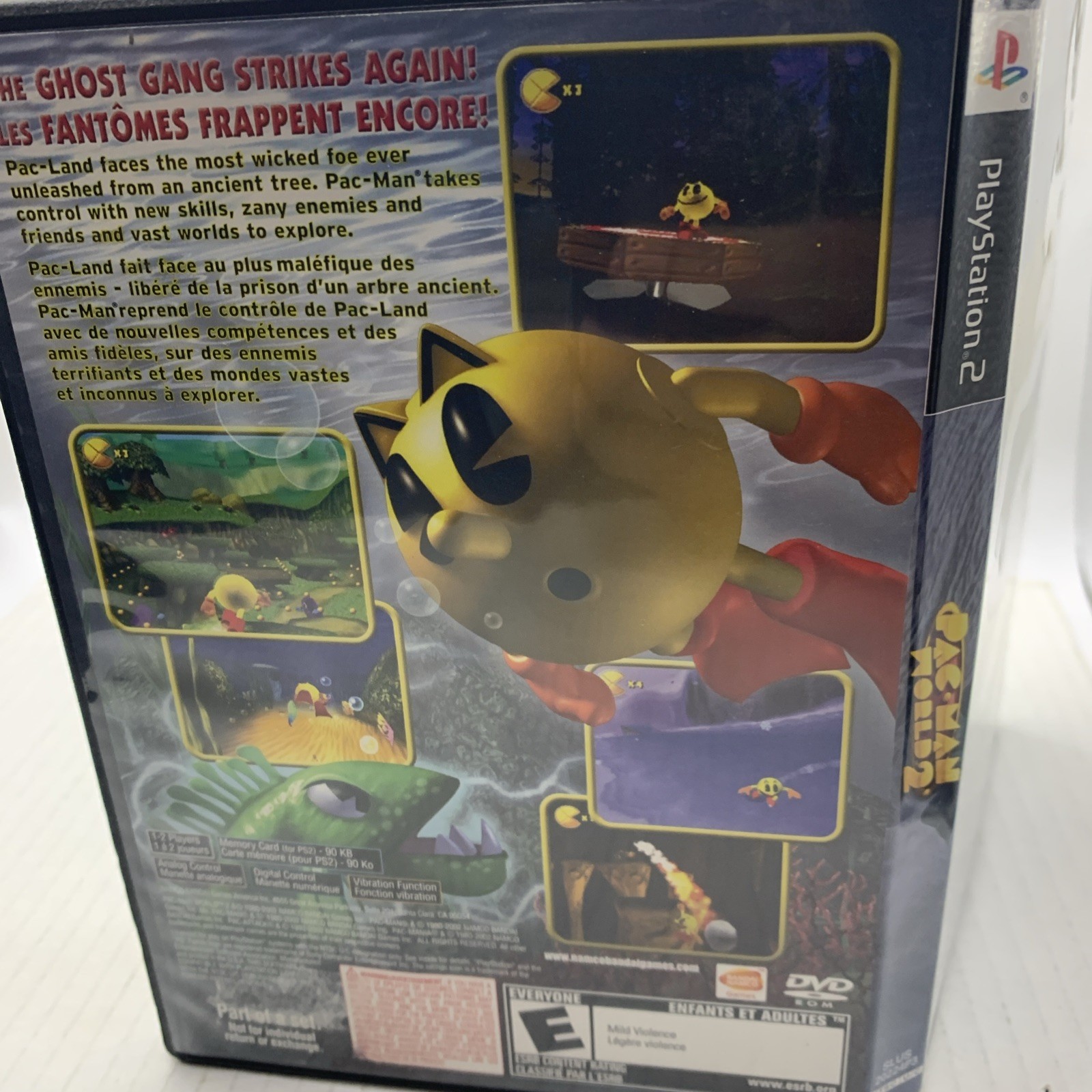 Mint Pac-Man World 2 / PlayStation 2 PS2 / Compete W/ Reg See Pics & Store