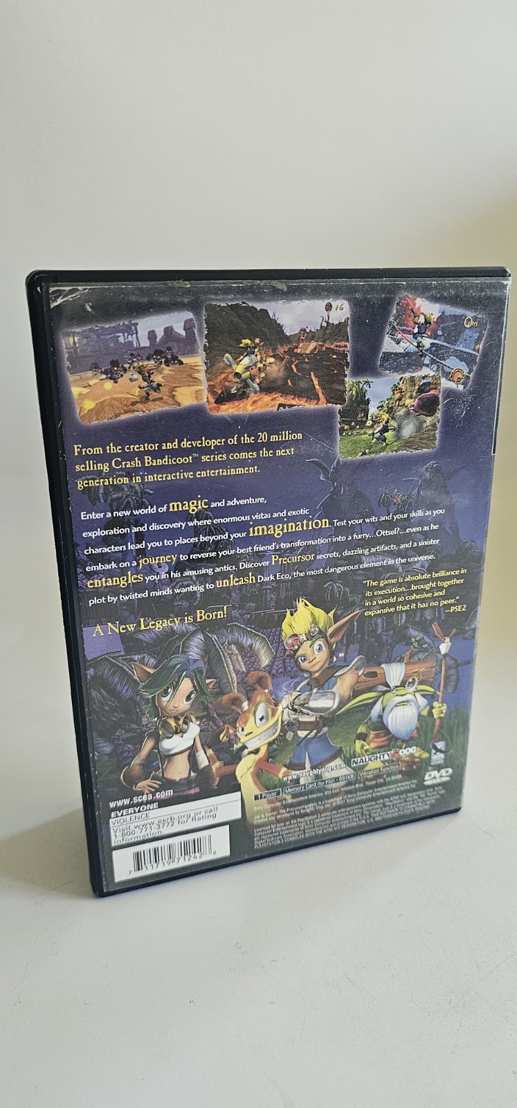Jak and Daxter The Precursor Legacy PS 2 Greatest Hits Tested/Works With Case