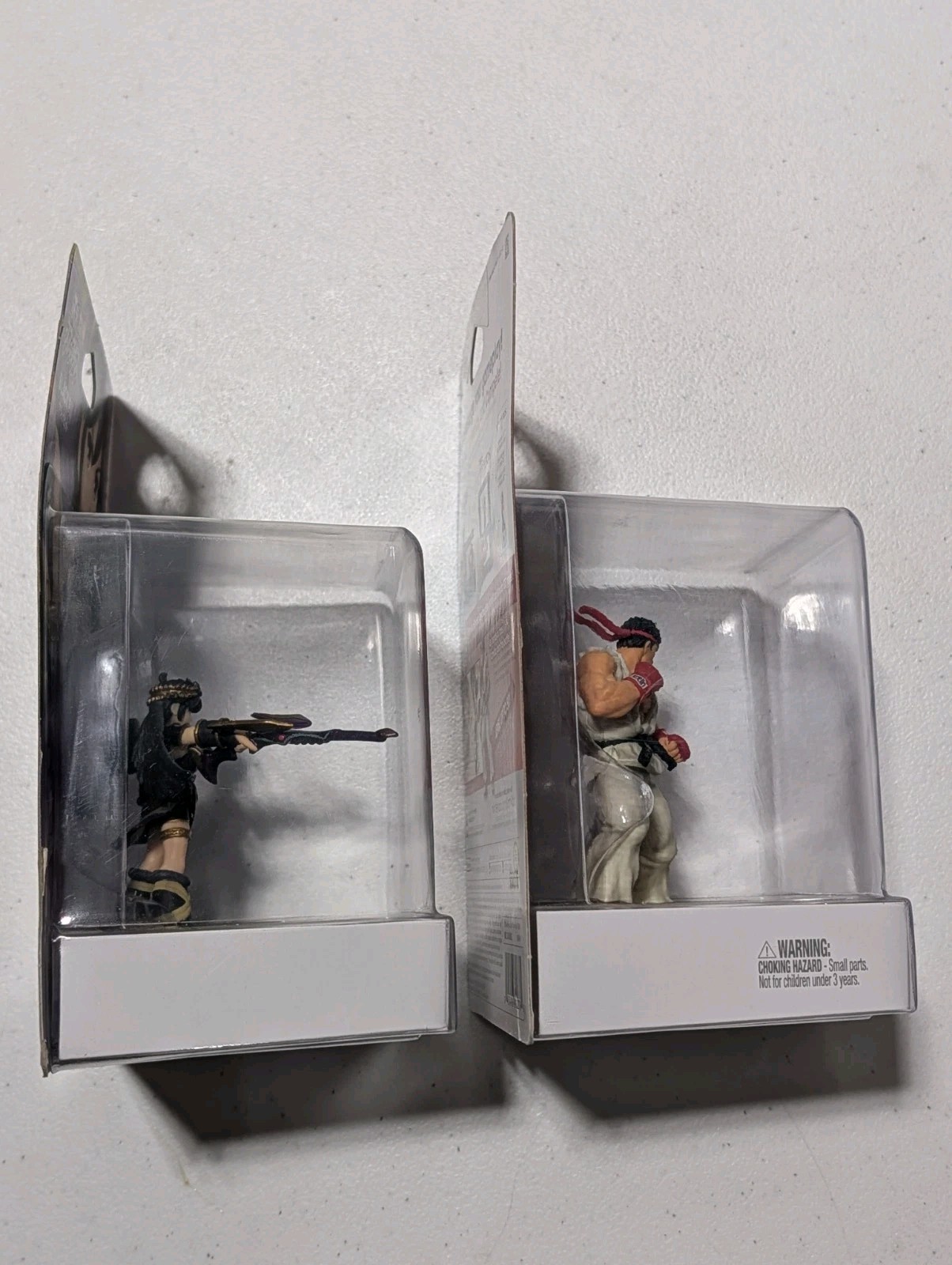 2x Nintendo Amiibo Black Pit (Dark Pit) Japan Version & U.S. Ryu Smash Bros New