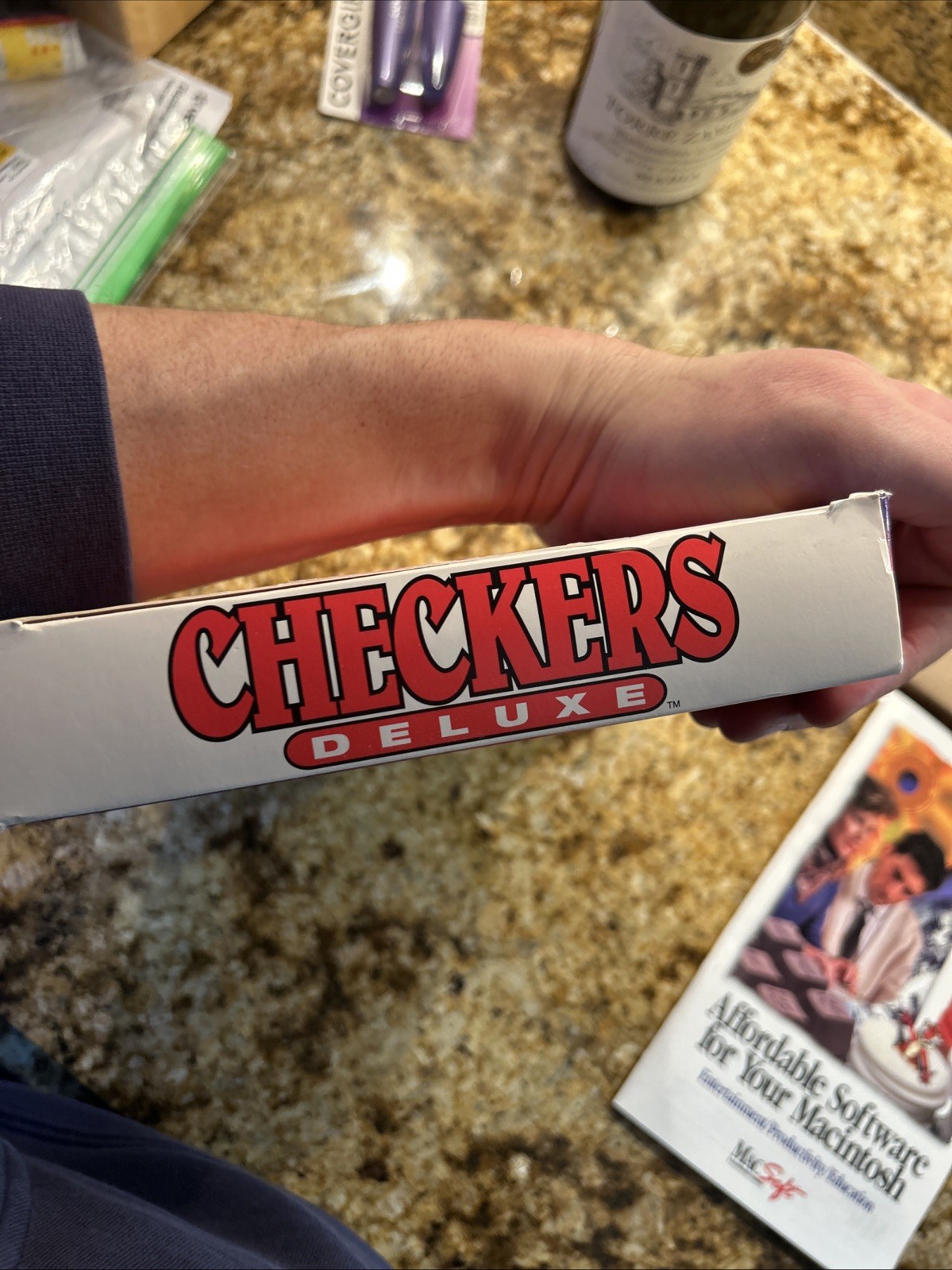MacSoft CD-ROM Checkers Deluxe Game For Macintosh (1995)