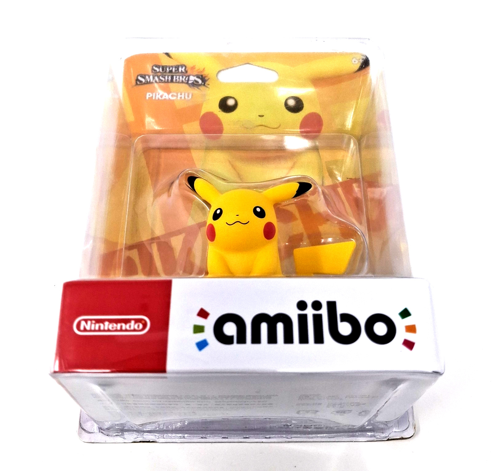 Nintendo Amiibo Super Smash Bros. Series Pikachu Collectible Figure New