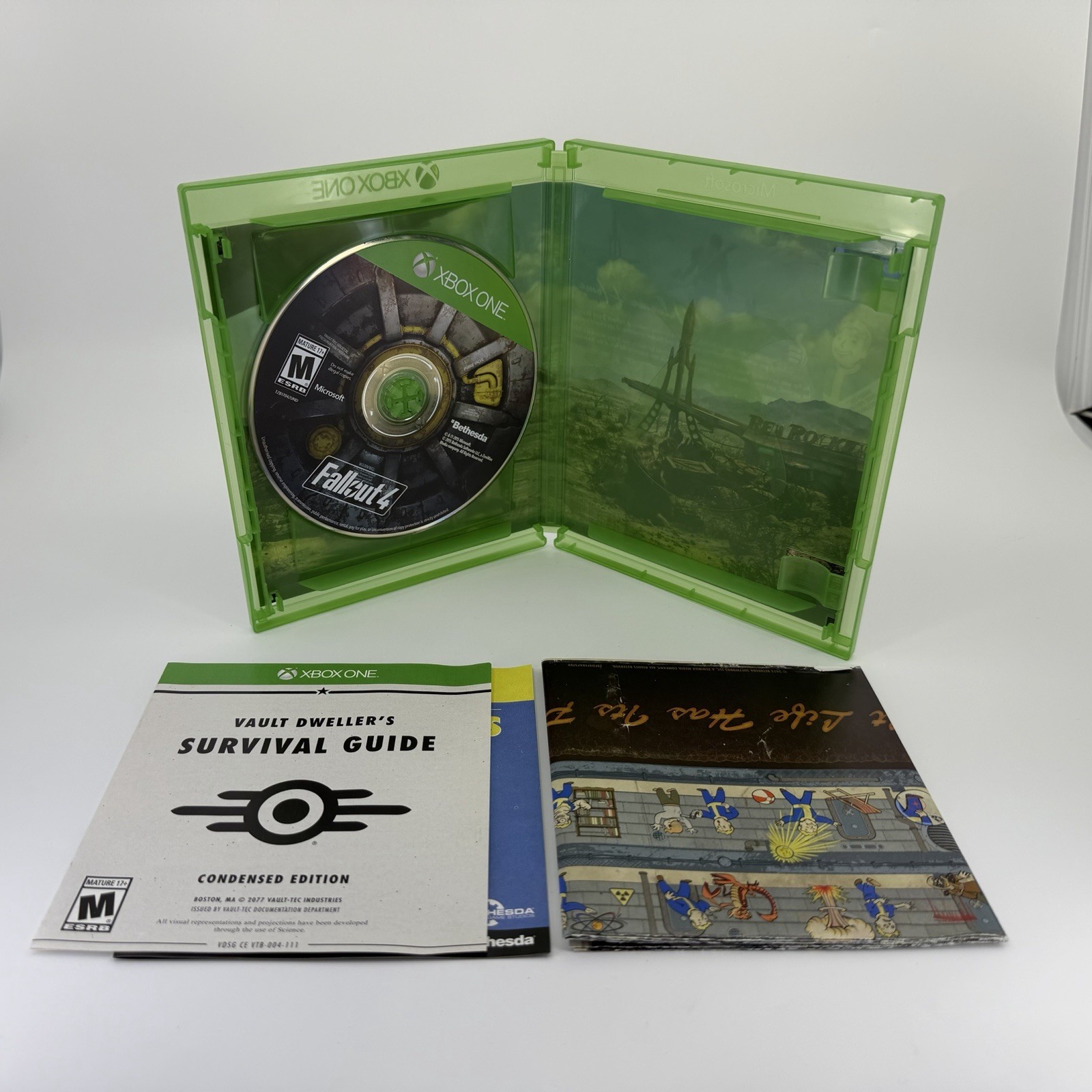 Fallout 4 Xbox One Microsoft CIB Complete Tested