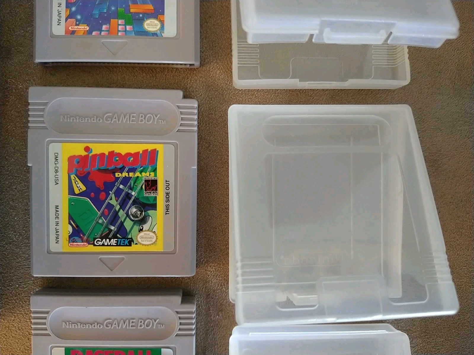 Original Nintendo Game Boy – Handheld System – Gray- Includes 3 Original games