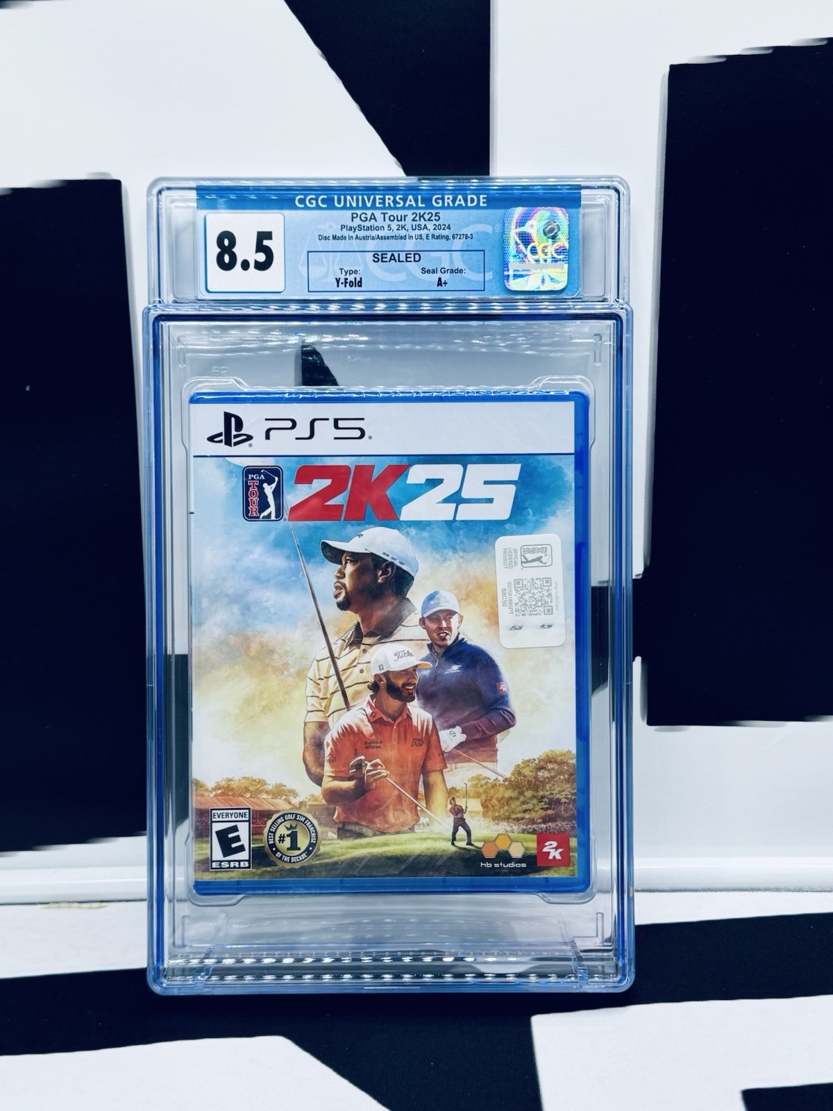 PGA Tour 2K25 PS5 2K Sports Sealed Seal A+ CGC 8.5