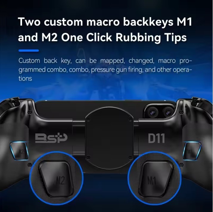 BSP-D11Stretching Mobile Gaming Wireless Phone Controller For Android/IOS/TABLET