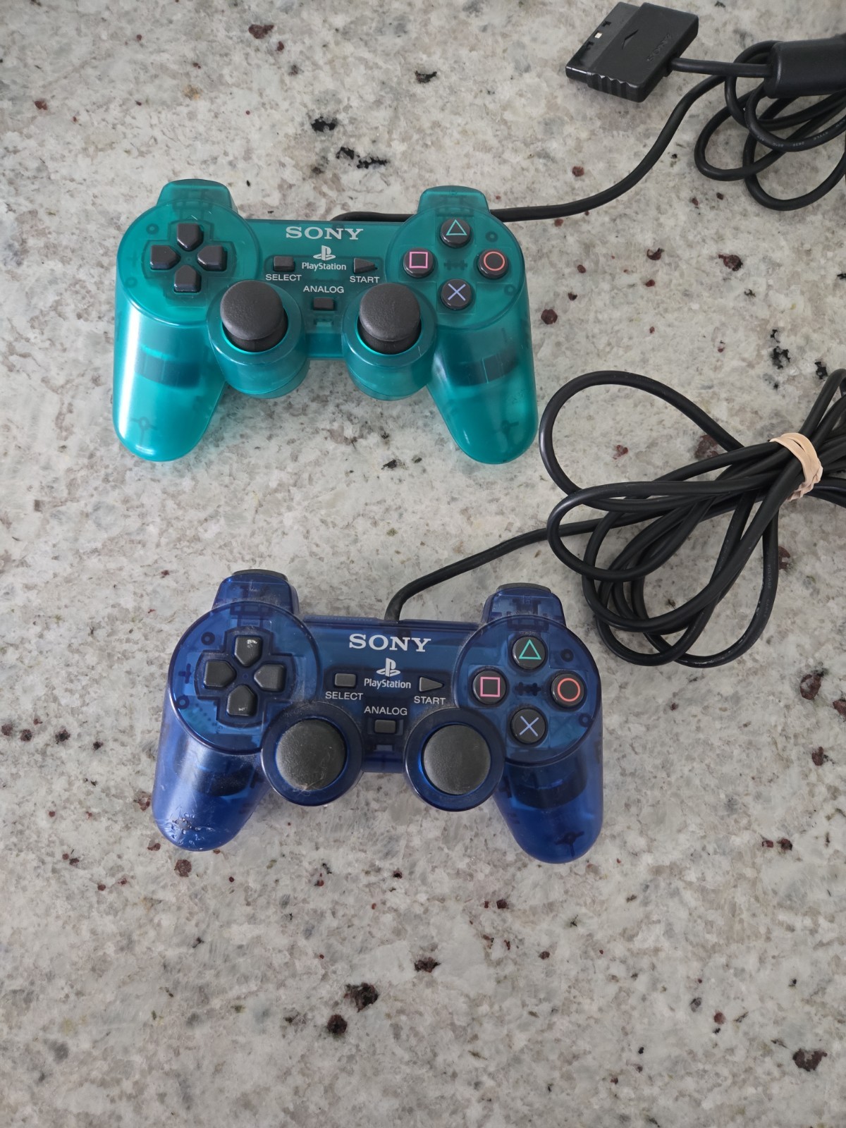 9 Defective OEM PlayStation Wired/Wireless Controllers Broken/Not Working