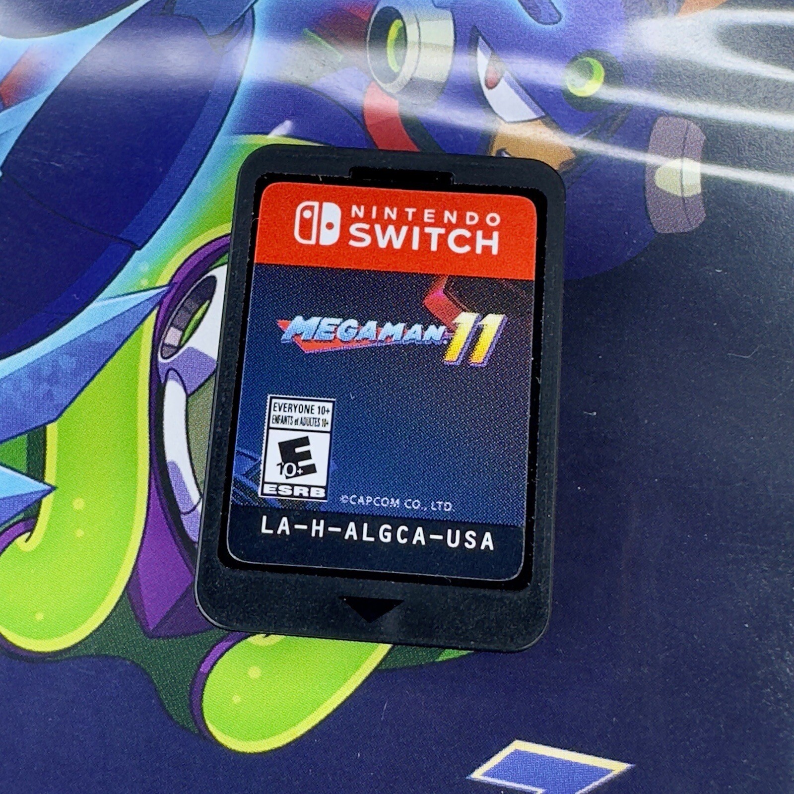 Mega Man 11 Nintendo Switch PREOWNED COMPLETE CIB TESTED WORKING