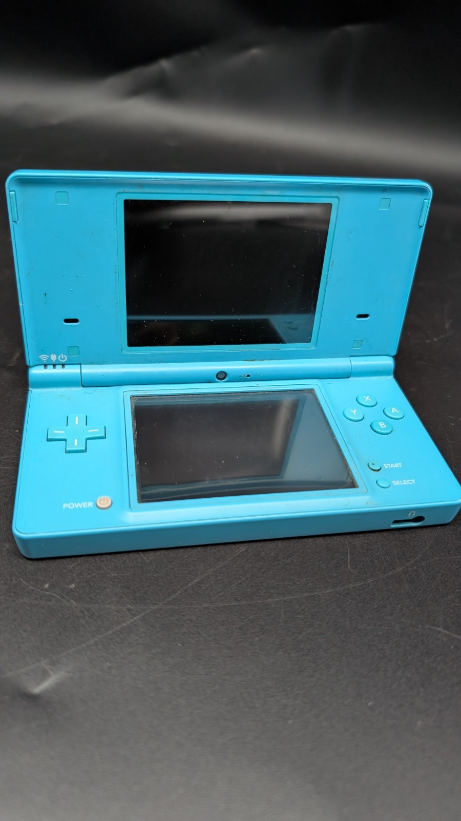 Nintendo DS DSI Blue Handheld Console Tested Working W/Game Bundle