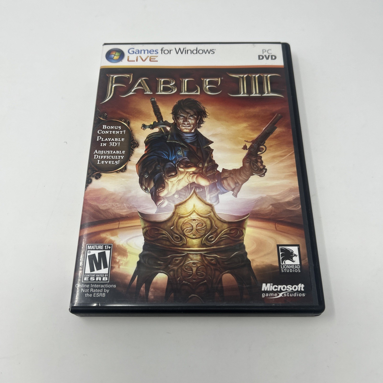 Fable III by Lionhead Studios (PC DVD) – Includes Registration Key