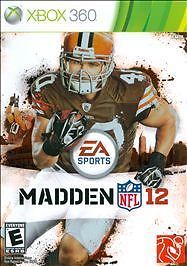 Madden NFL 12 XBOX 360 Game