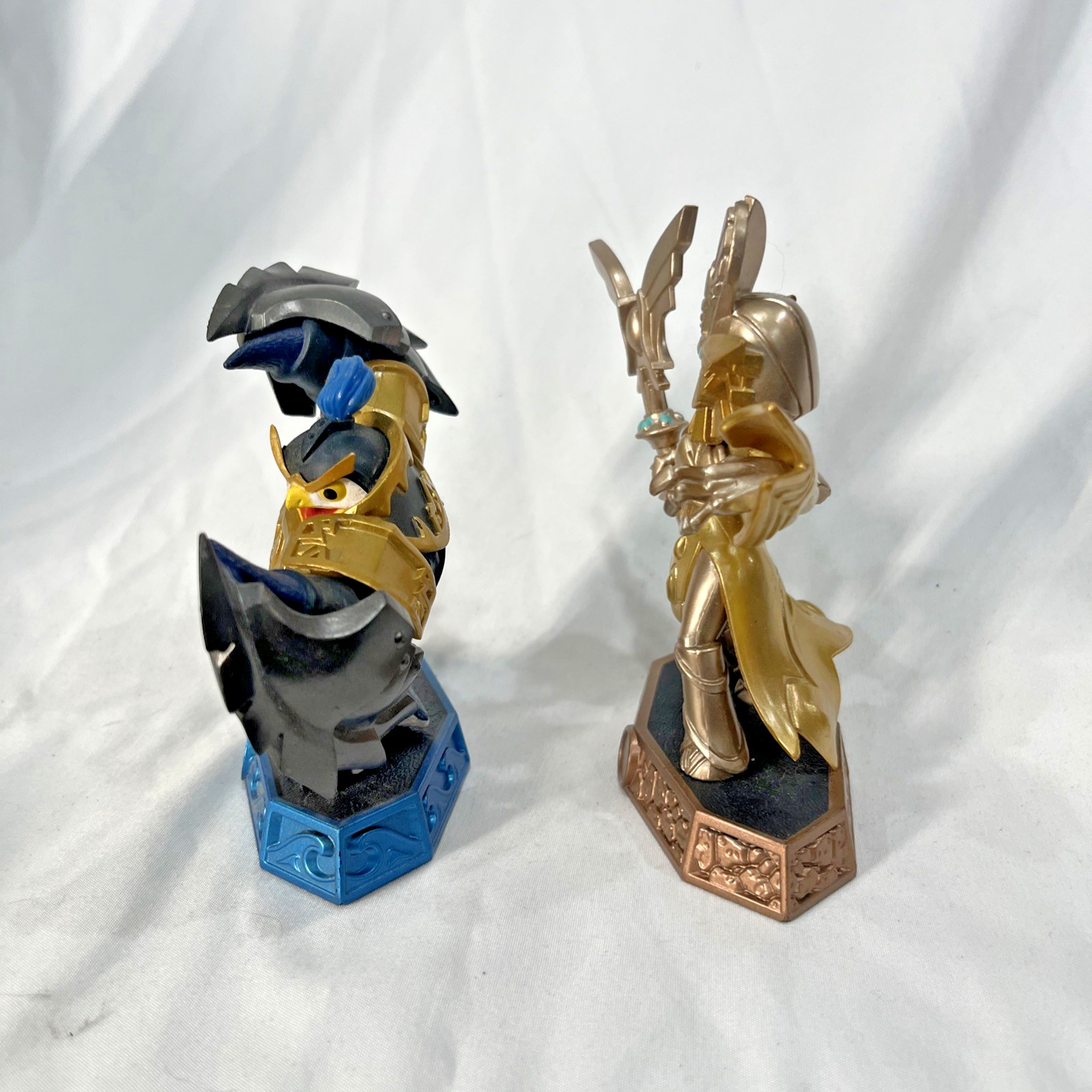 Skylanders Imaginators Golden Queen and King Pen Figure Lot of 2 Activision