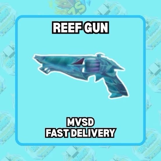 Reef Gun In-Game Virtual Item for Online Game Digital Access