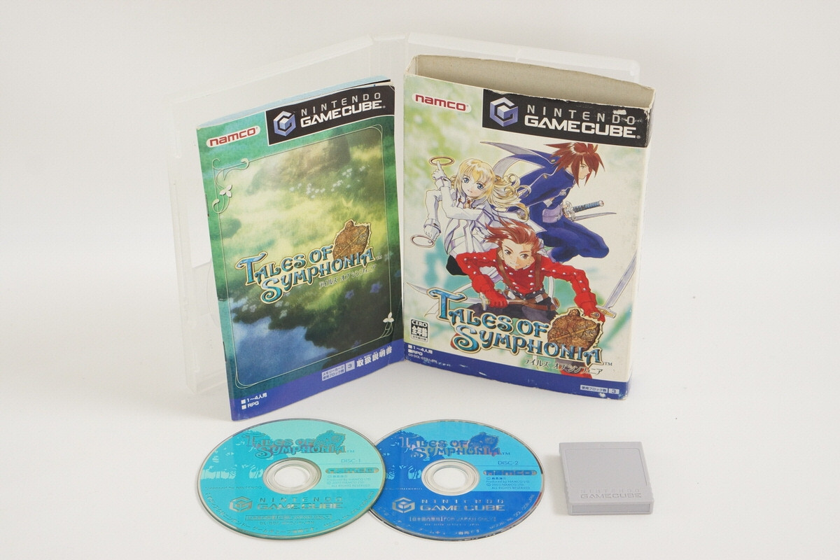 GameCube TALES OF SYMPHONIA Console Tested DOL-001 JP For Japan Game CD 8997