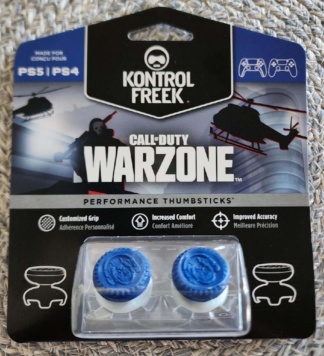 Call of Duty: MW WARZONE KontrolFreek “GHOST” Thumbstick Sony PS4 & PS5 – NEW