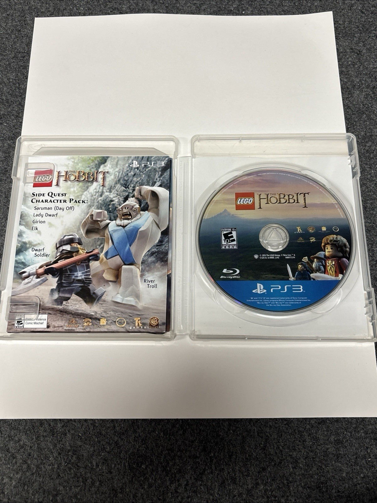 Lego The Hobbit Sony PlayStation 3 PS3 2014 Complete with Manual CIB Tested