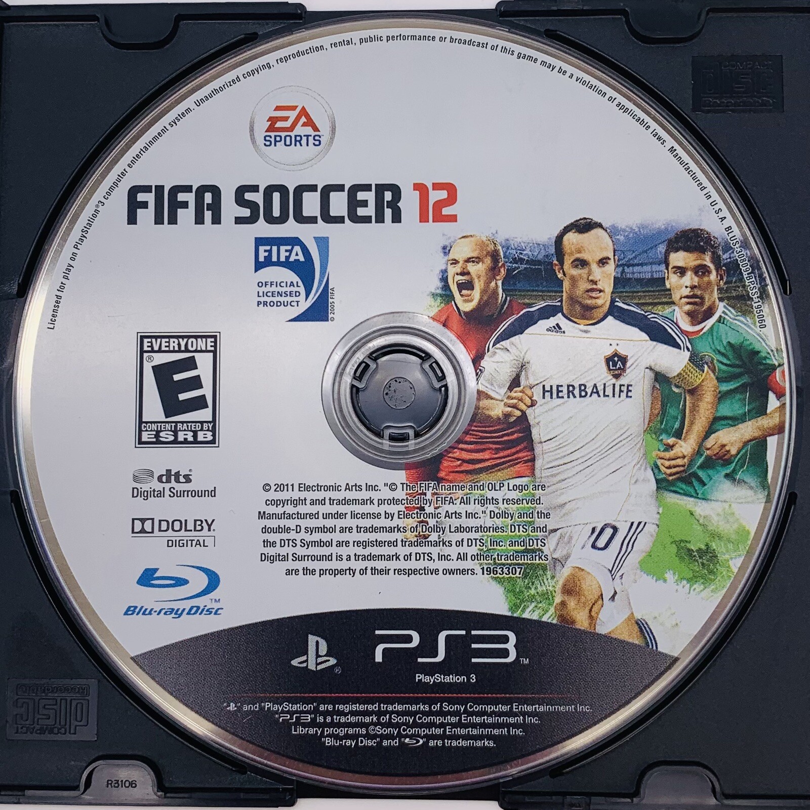 FIFA Soccer 12 PlayStation 3 PS3, 2011 EA Sports – Disc Only Tested and Working