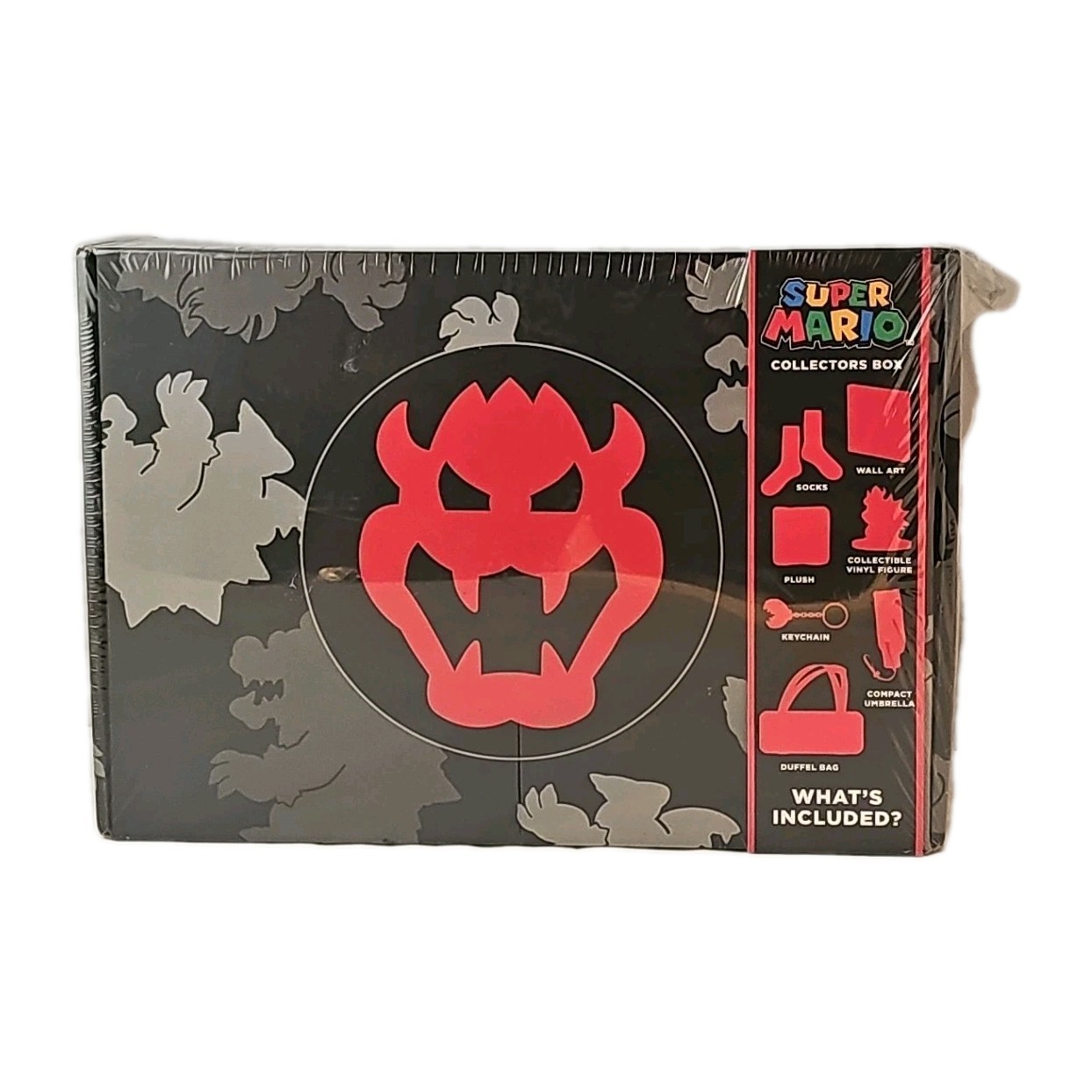 Super Mario Bowser Collector Box CultureFly Nintendo New Box Wear 2023 Complete!