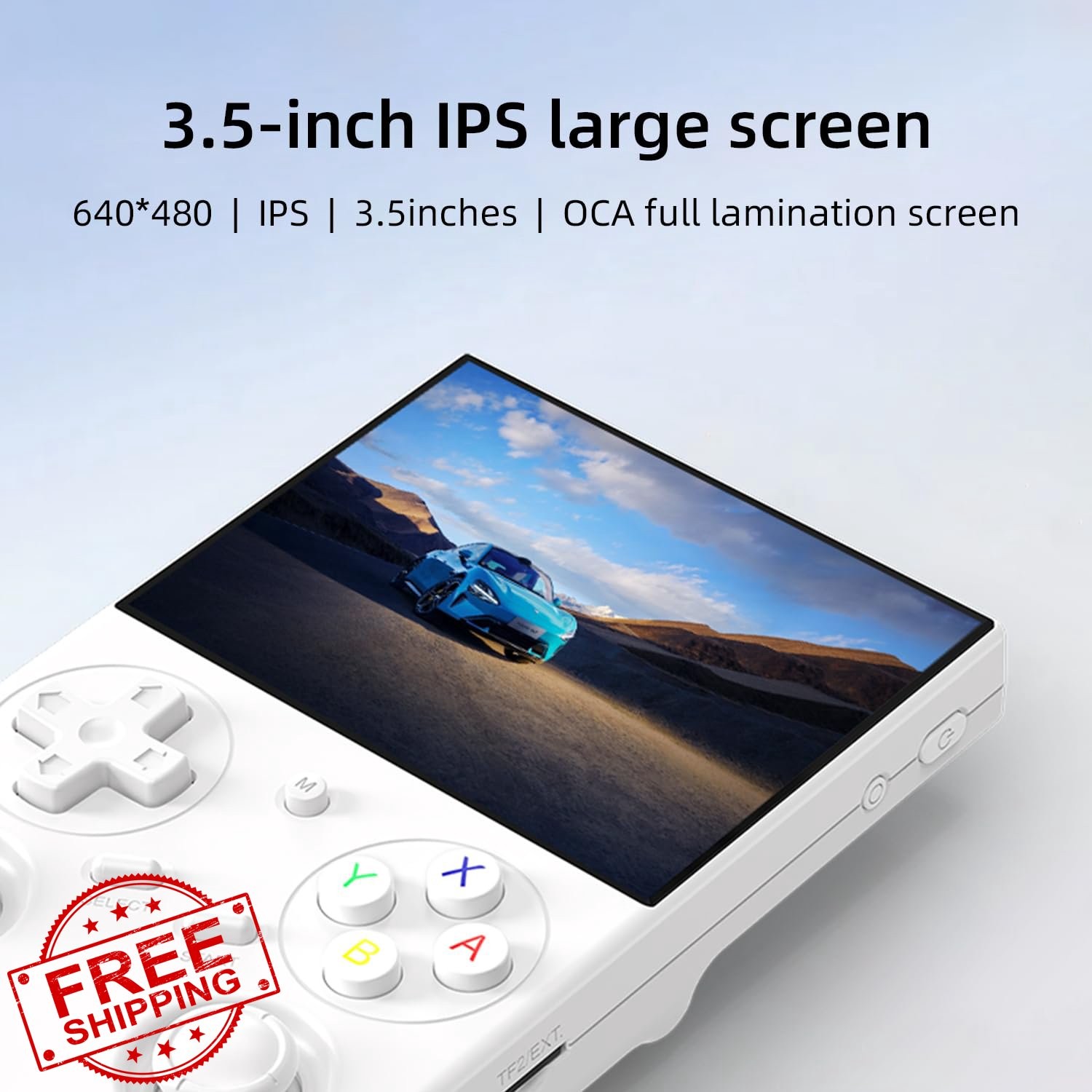 GiipGoop RG35XX Pro White Console