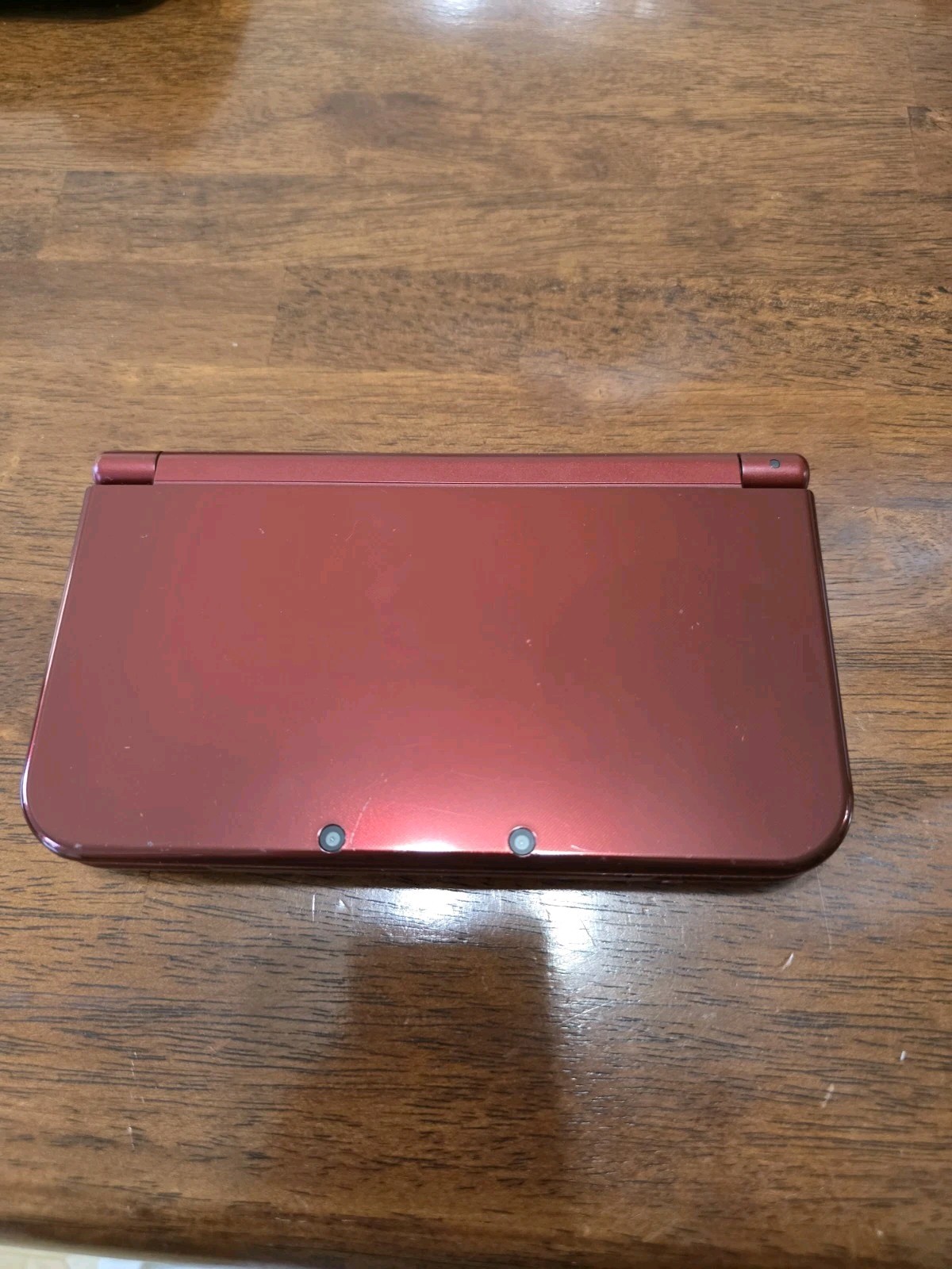 New Nintendo 3DS XL Red Handheld System – w/ Case and Charger – TOP IPS- NICE!