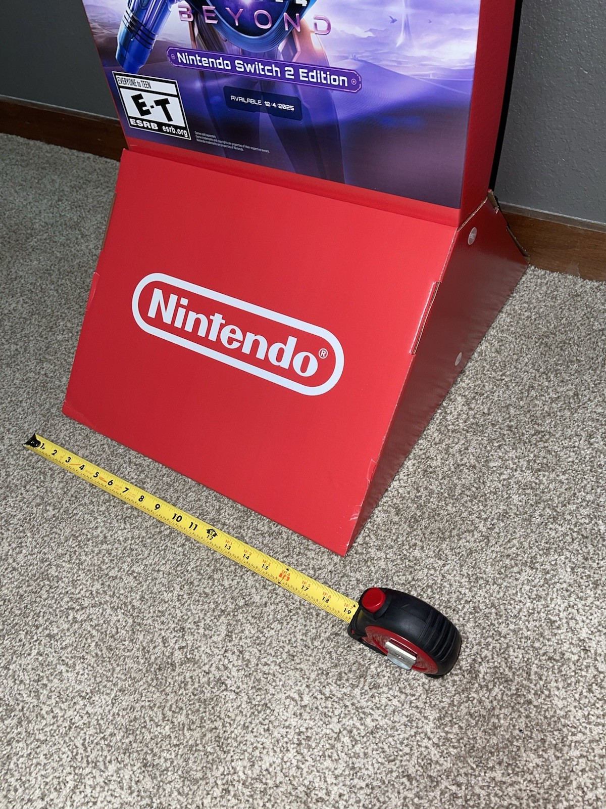 Metroid Prime 4/Kirby Air Riders/Pokémon Legends 5FT Display -Walmart- 2025 #3