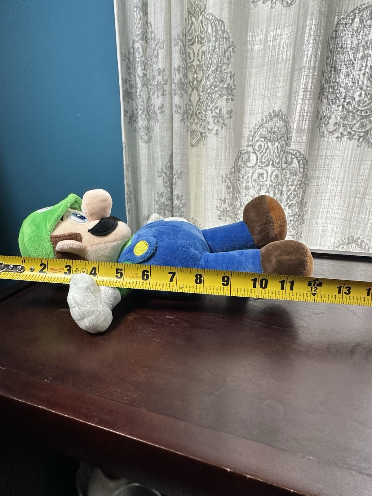 Nintendo Luigi Super Mario Bros. Washable Plush Doll