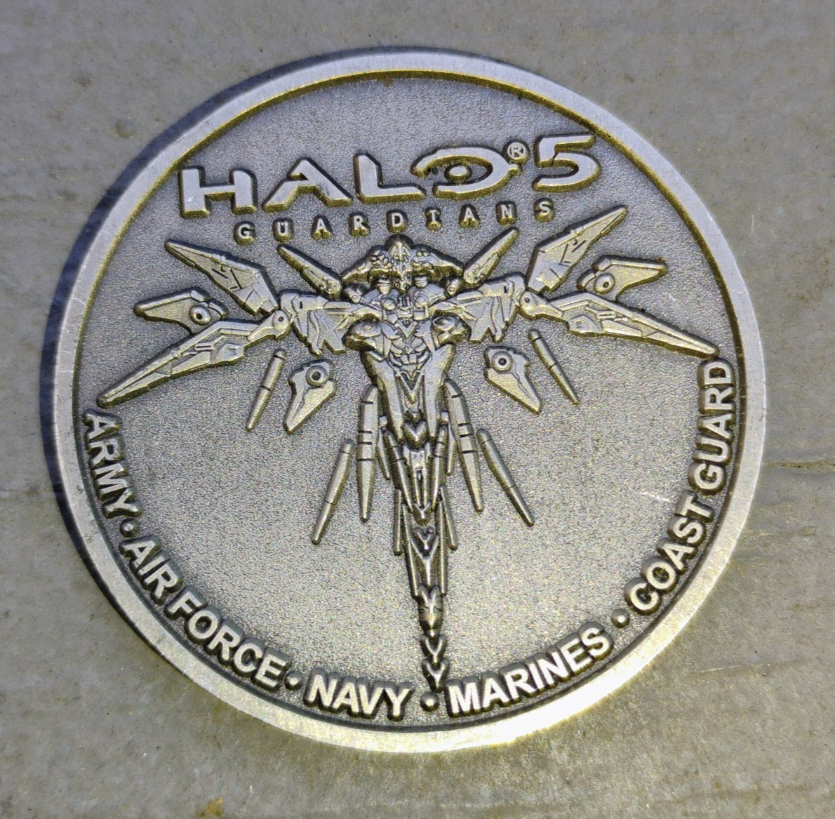 Halo 5 Challenge Coin