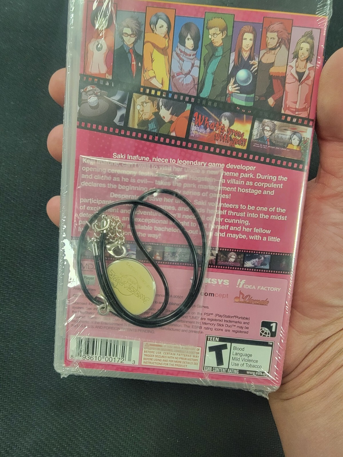 Sweet Fuse: At Your Side (Sony PSP PlayStation Portable) BRAND NEW with NECKLACE