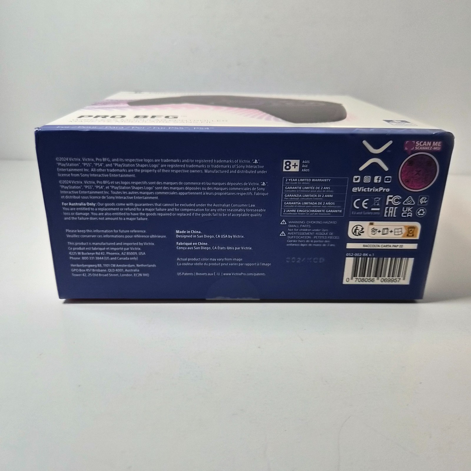 PDP Victrix Pro BFG Wireless Modular Controller PS5 PS4 Box Tested