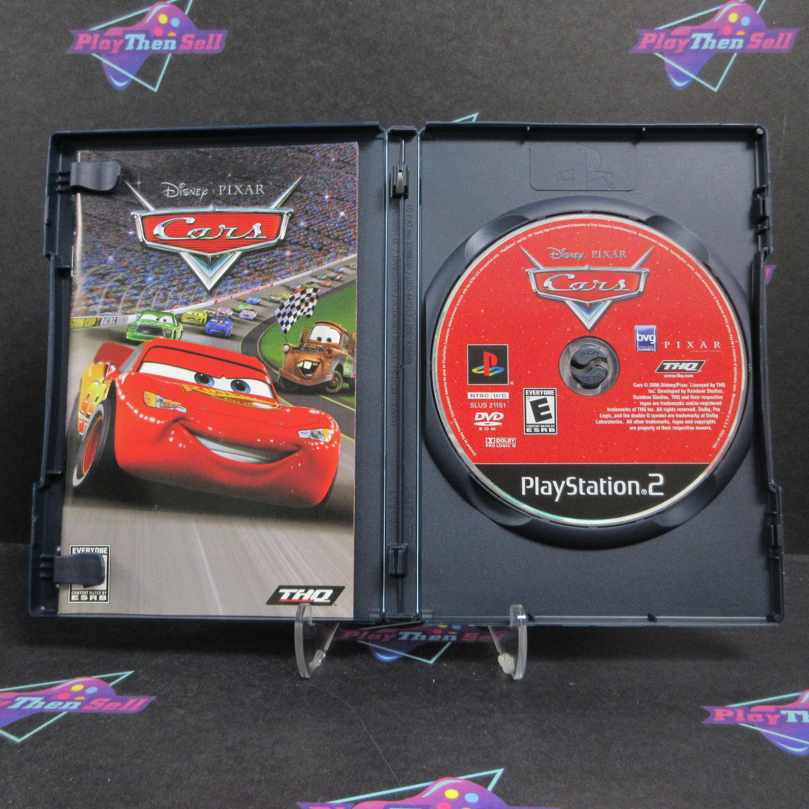 Cars PS2 PlayStation 2 Complete – 1 Year Warranty EX Cond