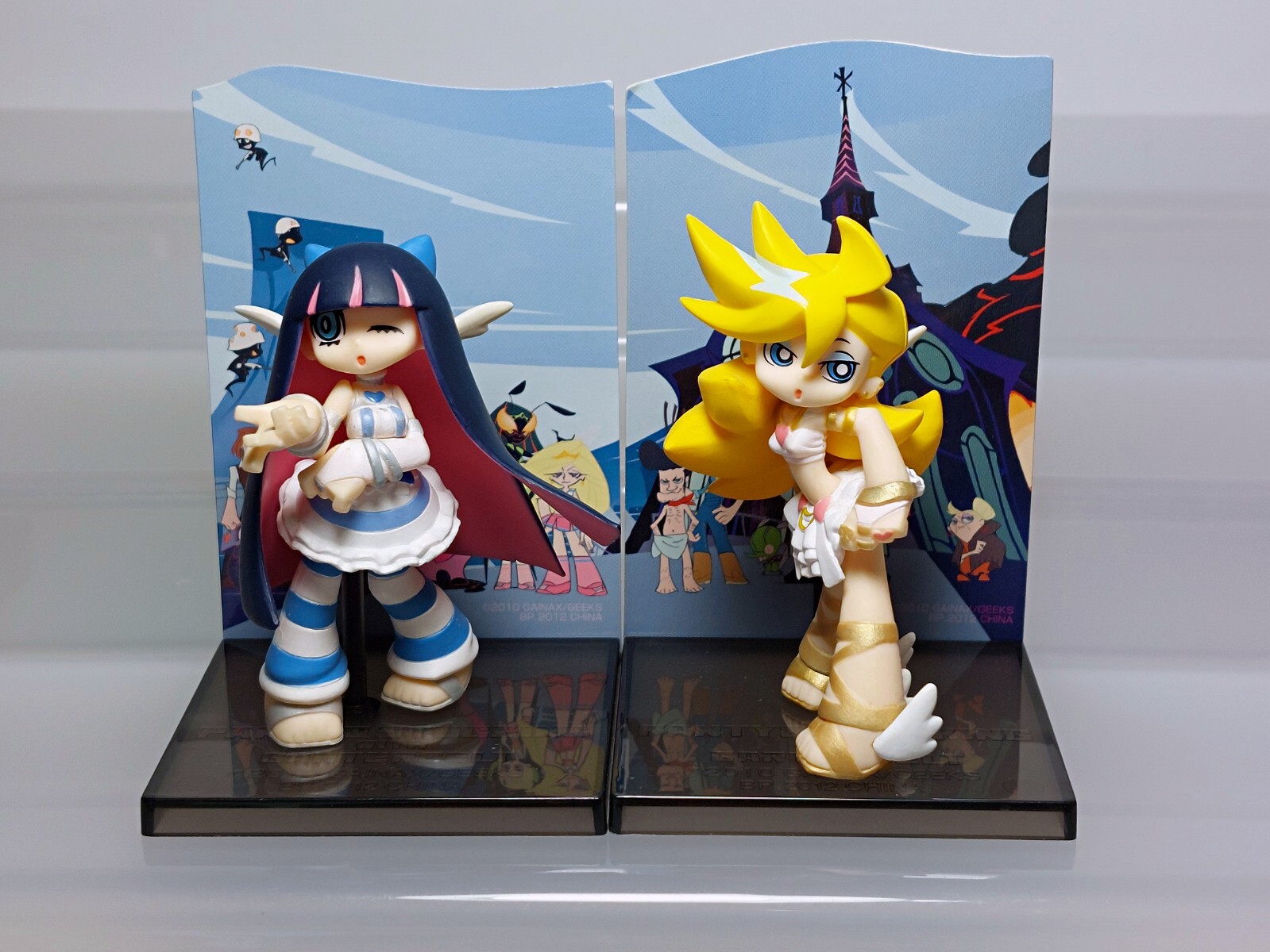 Ichiban Kuji Panty & Stocking with Garterbelt Figure Set Banpresto 3.5in