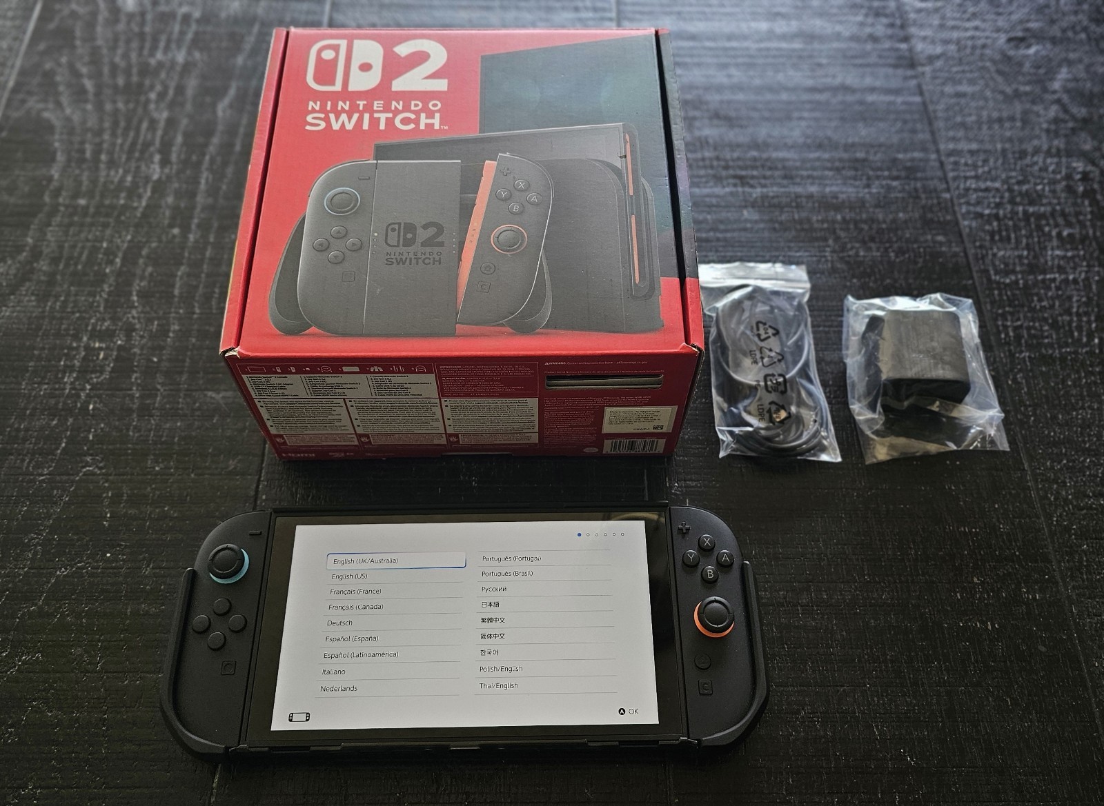 Nintendo Switch 2 with Supcase Protector- Unopened Dock And Controller
