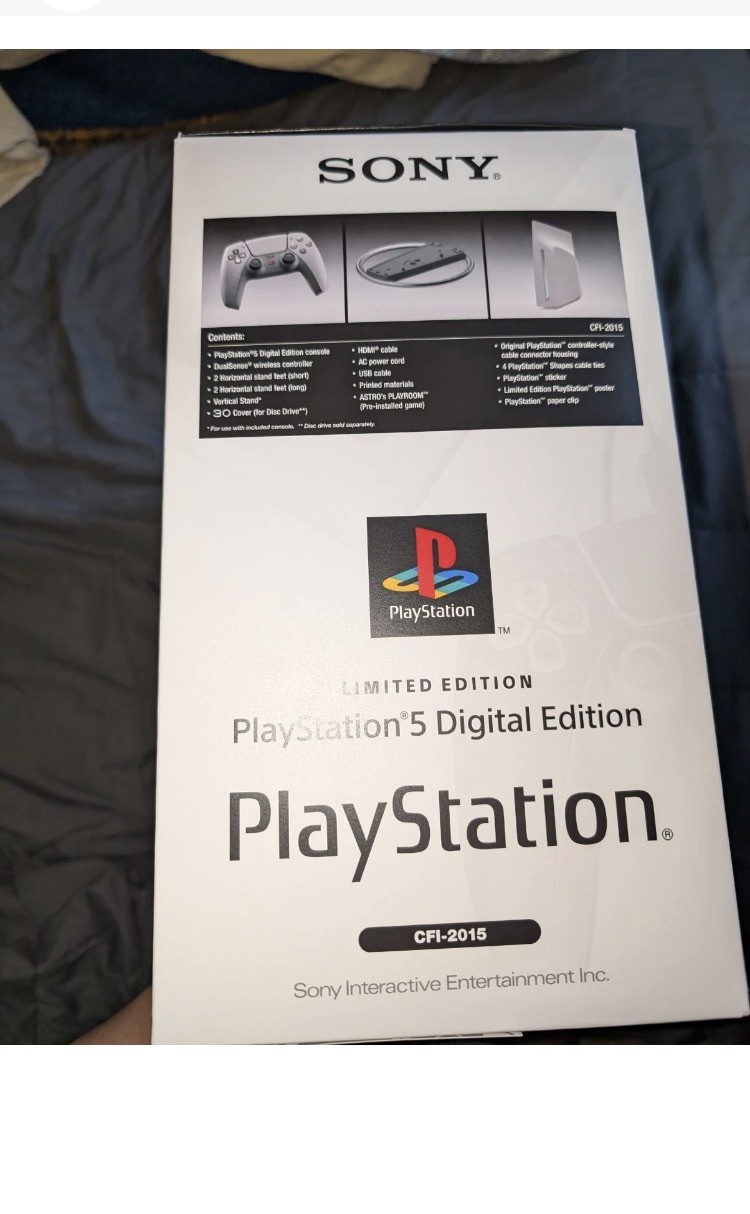 PlayStation 5 Digital Edition 30th Anniversary Limited Slim Console Sealed/New