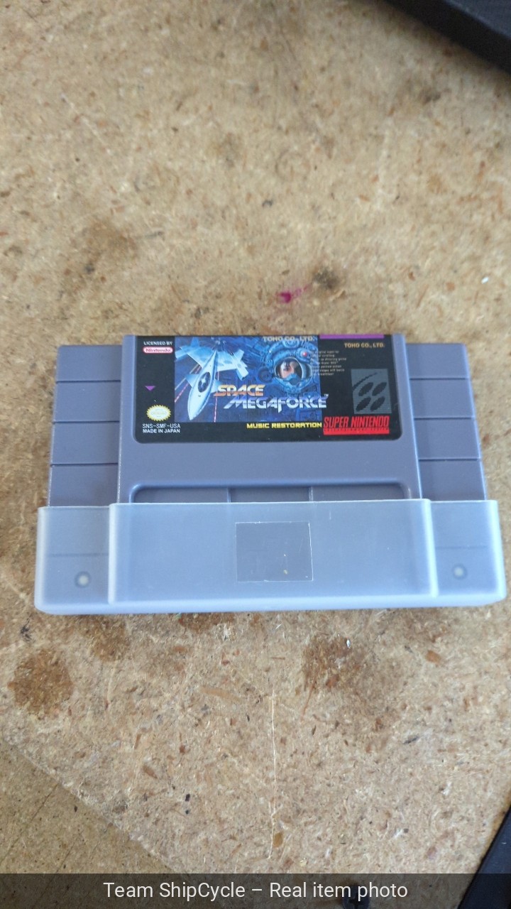 Space Megaforce for SNES Super Nintendo Rare Shooter G2U