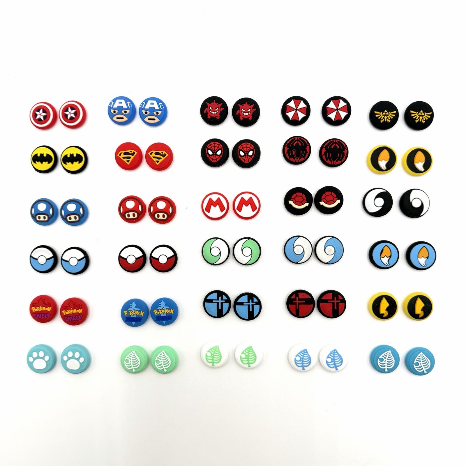 Thumb Grips for Nintendo Switch OLED Lite Joy Con Analog Stick Cap Cover