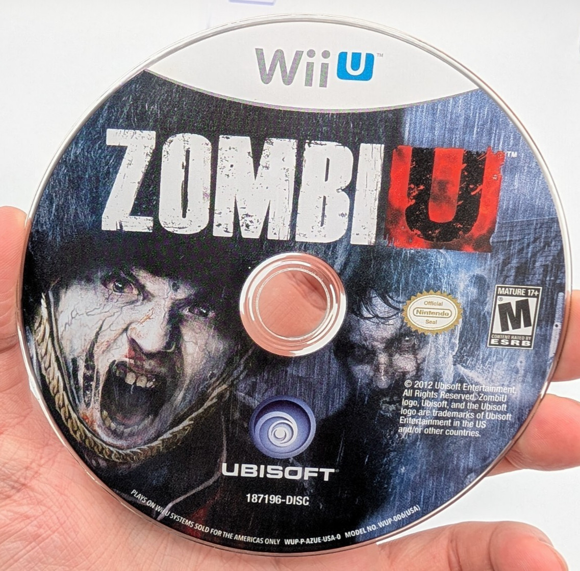 ZombiU (Nintendo Wii U, 2012) – CIB Complete – Tested