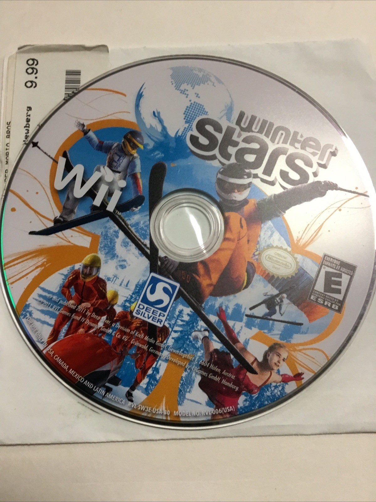 Winter Stars (Nintendo Wii) Disc Only