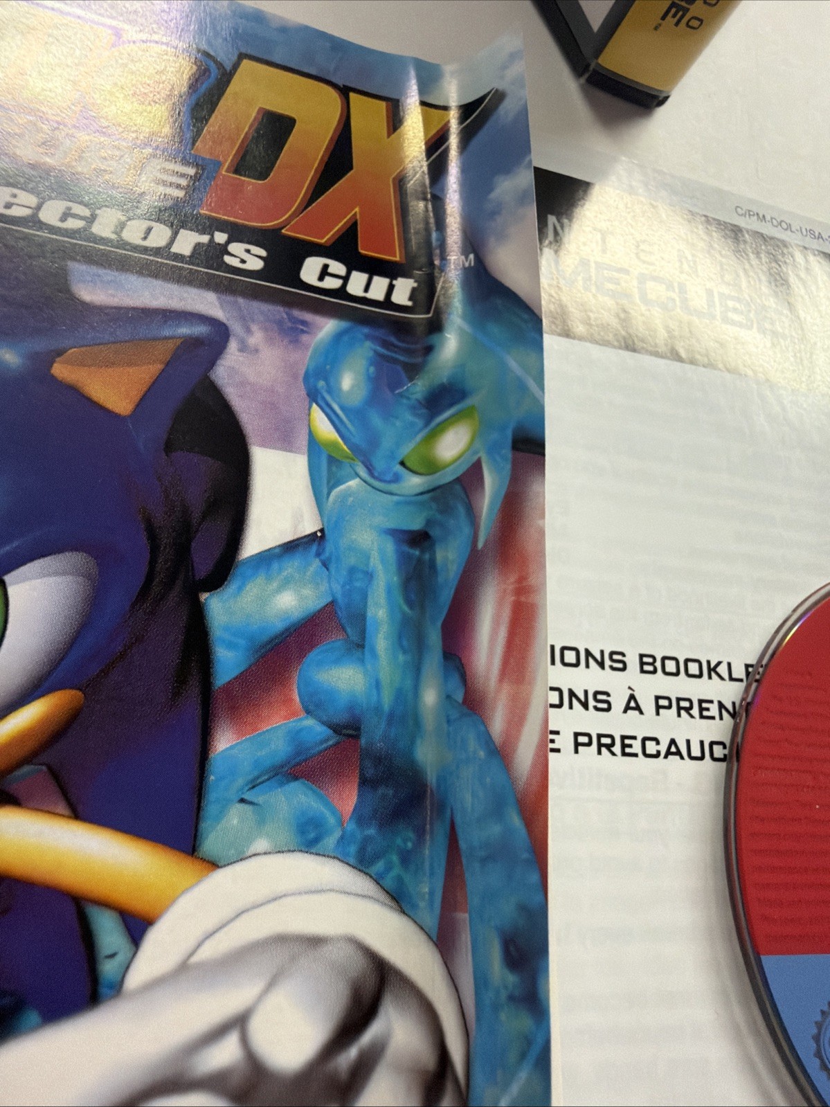 Sonic Adventure DX: Director’s Cut (Nintendo GameCube, 2003) Cib With Reg Card