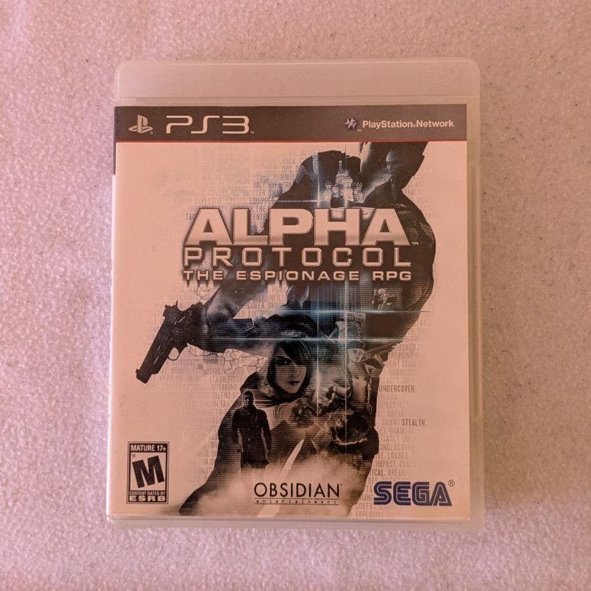 SEGA Alpha Protocol PS3 (2010) Manual Included, M Rated, NTSC-U/C (US/Canada)
