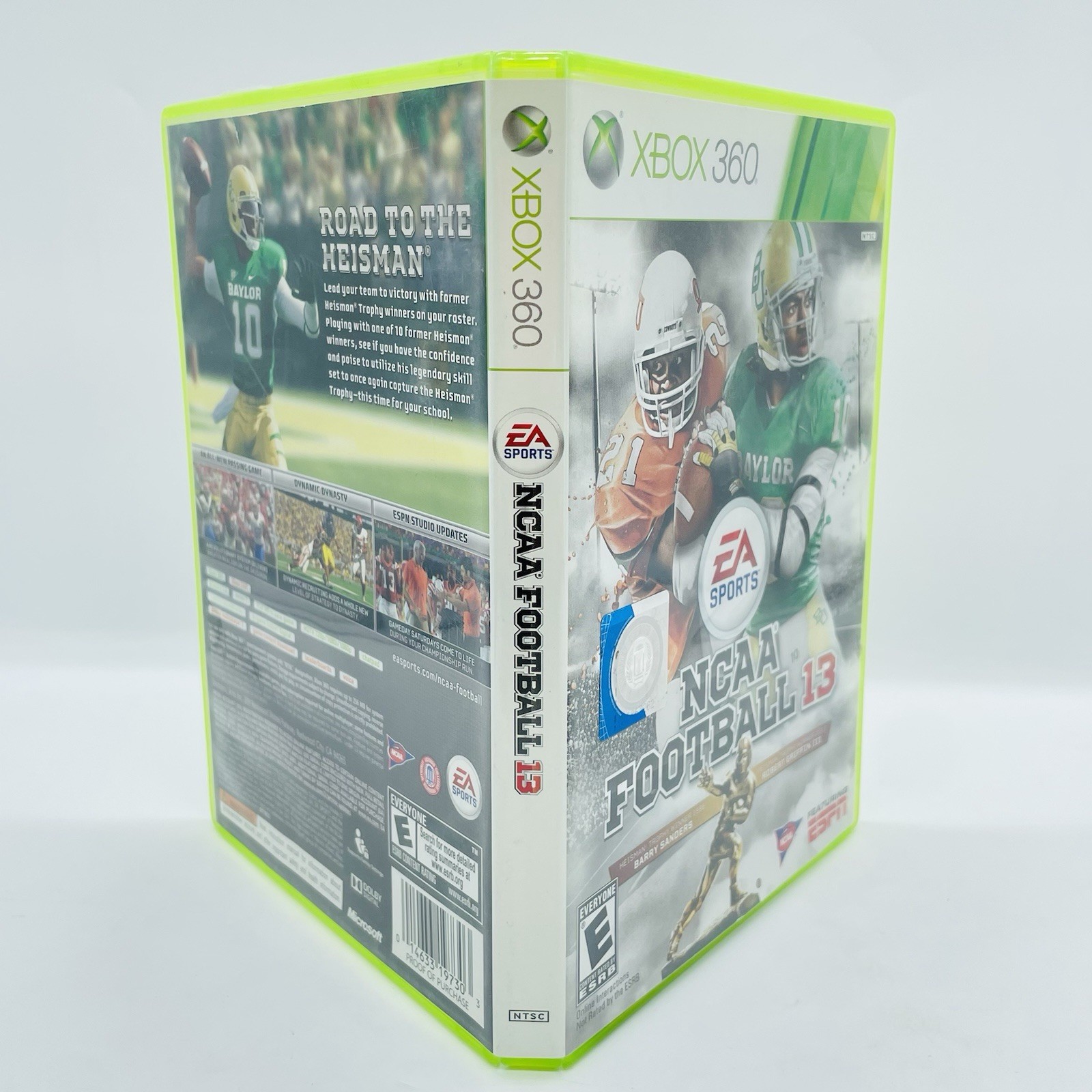 NCAA Football 13 (Microsoft Xbox 360 2012) Complete w/ Manual & Insert TESTED